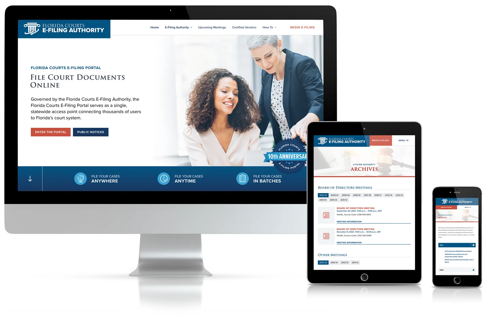 Florida Courts E-File Authority